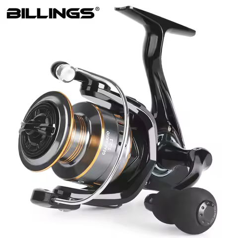BILLINGS Spinning Reel,12KG Max Drag Spinning Fishing Reels,5.2:1 Gear Ratio,1000-7000 Saltwater Fre