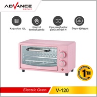 Advance Oven Listrik 400Watt 12L Electric Oven Microwave oven low watt V-120 oven listrik murah Pemanggang listrik