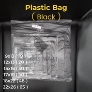BLACK ABC Singlet Thick/High Quality Plastic Bag/TShirt 9X13(10)/12X13(20)/15X16(30)/17X19(40)/18X22