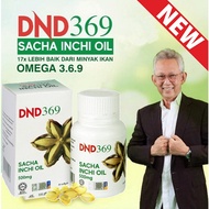 [Buy 5 get 1 free]Official Store DND369 Sacha Inchi Oil 60 Softgel RX369 Zemvelo DND369 Dr. Noordin Darus