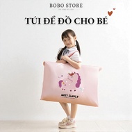 (GIVEAWAY) Bag for blankets, mattresses and pillows for children going to school, beautiful patterns