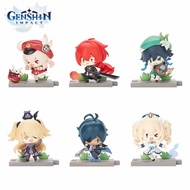 Genshin Impact Account Battlefield Heroes Theme Series Blind Box Kawaii Action Figures Mistery Box