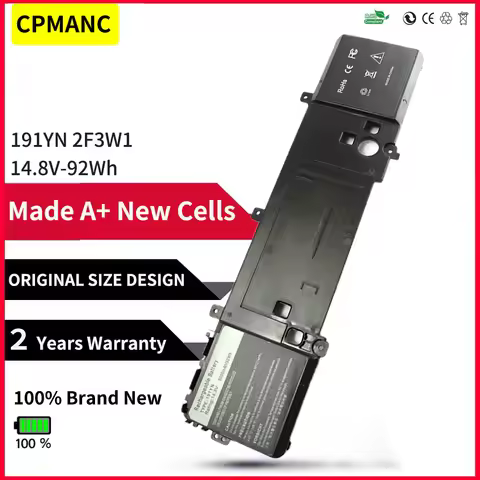 CPMANC 191YN 02F3W1 Laptop Battery For DELL For Alienware 15 R1,15 R2, ALW15ED-1828 2F3W1 ALW15ED-17