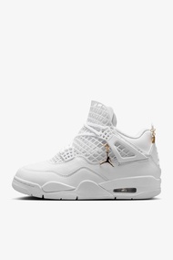 女款 Air Jordan 4 Net Triple White