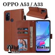 Flip Cover Oppo A53 Leather Case Flip Oppo A53