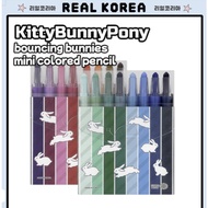 kittybunnypony bouncing bunnies mini colored pencil 2 ver