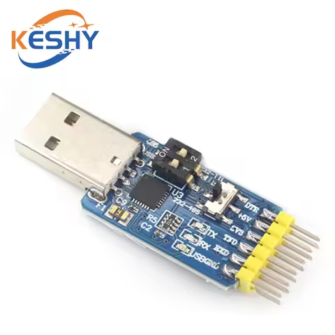 CP2102 6-in-1 USB-UART USB To Serial Adapter Multifunctional USB To Serial Converter USB-TTL/RS485/2