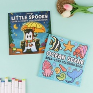 Childrens Cartoon Coloring Book Doodle Book Healing Stress Relieving Coloring Book Cute Educational 