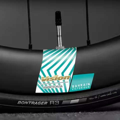 2 Medita Mountain Bike Wheel Hub Valve Stickers for 60/62mm Rim Depth, Fixed Decorative Lacquer Acce