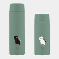 【客製化禮物】坐姿貓咪 英文名 象印不鏽鋼 保溫瓶 保溫杯 PU025