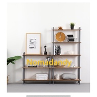 Simplistic Shelf Bedroom Shelf Study Room Shelf Easy to Assemble Bookshelf Bookcase Storage Rack for
