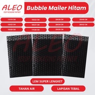 Plastic Packing BUBBLE MAILER Black Polybubble Bag Bubble Envelope Polymailer Olshop Plain Size 11X1