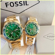 ✒ ✑ ✹ Fossil stainless steel fashion watch for men women couple watch water proof  Non tarnish Wris