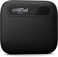 Crucial X6 2TB Portable SSD - Up to 800MB/s - PC and Mac - USB 3.2 USB-C External Solid State Drive - CT2000X6SSD9