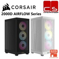 Corsair 2000D AIRFLOW Series Mini-ITX PC Case - 2000D Airflow/iCUE 2000D RGB Airflow (Black/White)