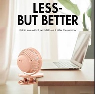 Solove 超強風靜音 4 渦輪葉片 USB 充電夾式風扇 psbckp1 Solove Super Strong Wind and  Quiet  4 Turbine Blades USB Rec