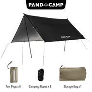 PANDACAMP Flysheet Camping Waterproof Tent Camping Khemah Camping Waterproof Kemah Camping Ground Sh