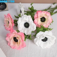 BARR1YRB Artificial Anemone, Real Touch Lifelike Silk Anemone Flowers, Floral Accessories Realistic 