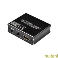 [huite]Audio Extractor HDMI-compatible ARC Extraction Converter EDID HDR External Replacement Splitt