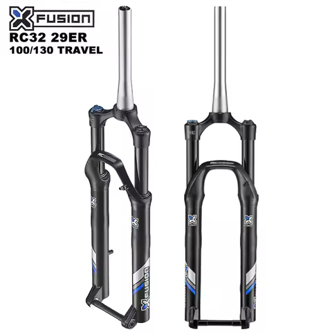 Bicycle Suspension Air Fork 29ER X-FUSION RC32 130mm/100mm Travel MTB Mountain Bike Front Fork Manua