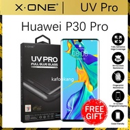 Huawei P30 Pro P30Pro X-One UV Pro Full Glue Glass Screen Protector ( Matte / Clear )