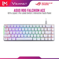 Asus ROG Falchion Ace Gaming Keyboard with 65% Layout, Pre-Lubed ROG NX Mechanical Switches, PBT Doubleshot Keycaps