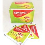 Uphamol 1000 Cold & Flu Honey Lemon (1 Box - 25 Sachets) 5g X 25's READY STOCKs