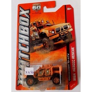 Matchbox - Oshkosh M-ATV MBX Heroic Rescue Orange