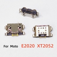 10-100Pcs Micro USB Dock Jack Charging Connector For Motorola Moto E2020 E 2020 XT2052 Charger Port 
