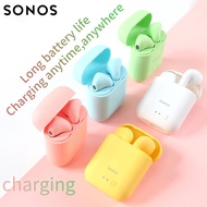 ♥ SFREE Shipping ♥ Sonos i12 TWS Fashion Classic Macaron Wireless Headphone Bluetooth Earphone 5.0 S
