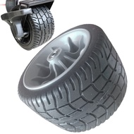 Ready Stock 170x100mm Camping Wagon Cart Wheel Trolley Cart Wheel Camping Folding Cart Wheel