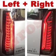 2019-2022 LED Tail Lamp for Toyota Hiace Tail Light Assembly For Hiace 2019-2022 (left + right) 2pcs
