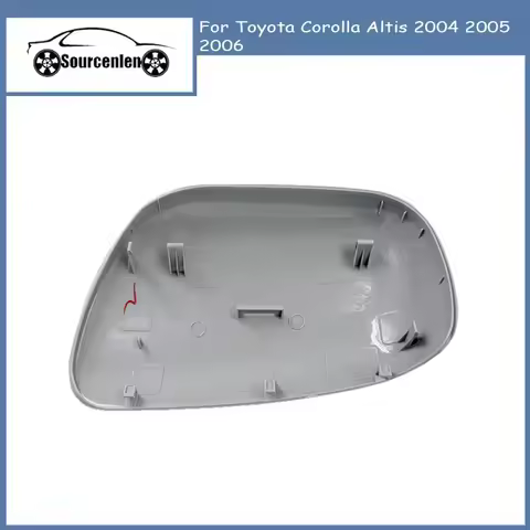 None Painted Auto Outer Rearview Side Mirror Cover For Toyota Corolla Altis 2004 2005 2006 87945-029