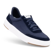Kizik Prague Comfortable Breathable Canvas & Suede Leather Slip On Sneakers - Easy Slip-Ons | Casual