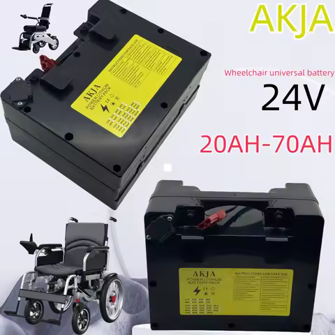 Electric wheelchair specific lithium battery, 24V70AH, 18650 lithium battery, suitable for motors be