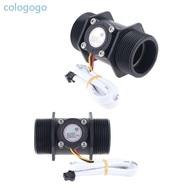 COLO DN40 DN50 Water Flow Sensor Hall Flowmeter Meter Counter Instrument Measurement