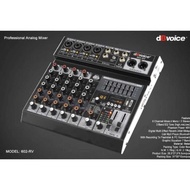 Mixer Audio Mixer/ Professional Mixer/ Console Mixer/ Live Audio Mixer/ dBVoice 602 - RV