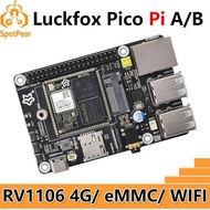 Luckfox Pico Pi A / B 8GB eMMC Mic Option WiFi6 / 4G Core RV1106 G2/G3 RAM 128 / 256MB Audio Display