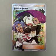 Pokemon TCG Jessie &amp; James Full Art Ultra 68/68 2019 Hidden Fates Trading Card Game Collectible