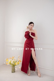 ชุดเดรสไปงานแต่ง ชุดออกงาน MY LADY BY BAIFERN - ML0441