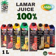 LAMAR 100% Juice all flavor in 1L & 200ML /Healthy Refreshment/Tropical Fruit Juice Refreshing Bever