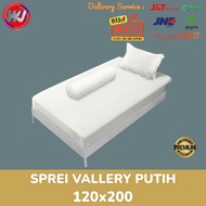 VALLERY-BEDSHEET 120X200 WHITE