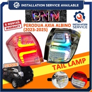 [Installation Provided] PERODUA AXIA 2023-2025 ALBINO TAIL LAMP LED RUNNING SIGNAL LIGHT (ALBINO)