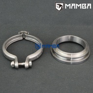 6cm TD05H TD42 Turbo Dump Pipe 2.5 "V-Band Adapter Ring Kit