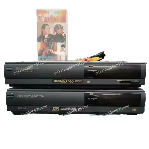 J25 J27VHS VCR Player and Video Converter, Transfer Home Movies To DVD or Via USB, Compatible with T