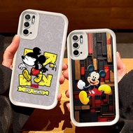 White Casing for Xiaomi Redmi Note 11s 10T 11 SE 10s 10 11T Pro 5G S68 Mickey Mouse
