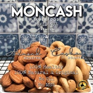 CASHEW NUTS OVEN MIX PREMIUM ALMOND NUTS 1kg | TRAIL MIX NUTS 05