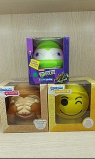變色夜燈 ninja turtle 忍者龜 emoji not playmates