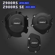 Motorcycle Engine Cover Glass Fibered Nylon Clutch Guard Z900RS 2022 Accessories for Kawasaki Z 900 