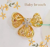 BH 5001 Kerongsang ZHULIAN Gold plated Brooch Jewellery Emas Saduran Barang Kemas